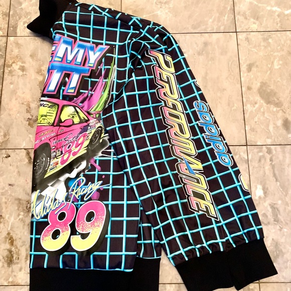 Adidas x Jeremy Scott Rally Track Jacket Unisex Sz S NWT - Picture 7 of 7